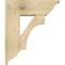 Ekena Millwork Westlake Traditional Rough Sawn Bracket w/ Offset Brace, Douglas Fir, 8"W x 22"D x 26"H BKT0806X22X26WTL01RDF - alternate 3